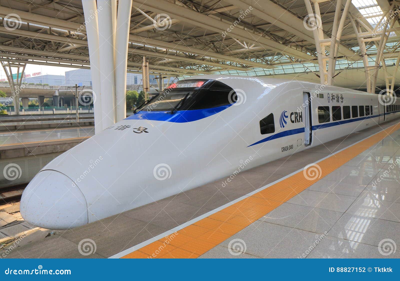 高速火车crh上海中国图库摄影片 图片包括有高速火车crh上海中国 7152