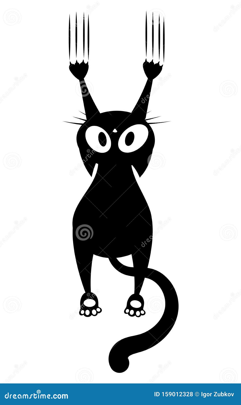 黑猫挠墙漫画猫爬墙的剪影儿童宠物矢量图插图向量例证 插画包括有疯狂 愉快 爪子 小猫 黑猫挠墙漫画猫爬墙的剪影儿童宠物矢量图插图向量例证 插画包括有疯狂 愉快 爪子 小猫