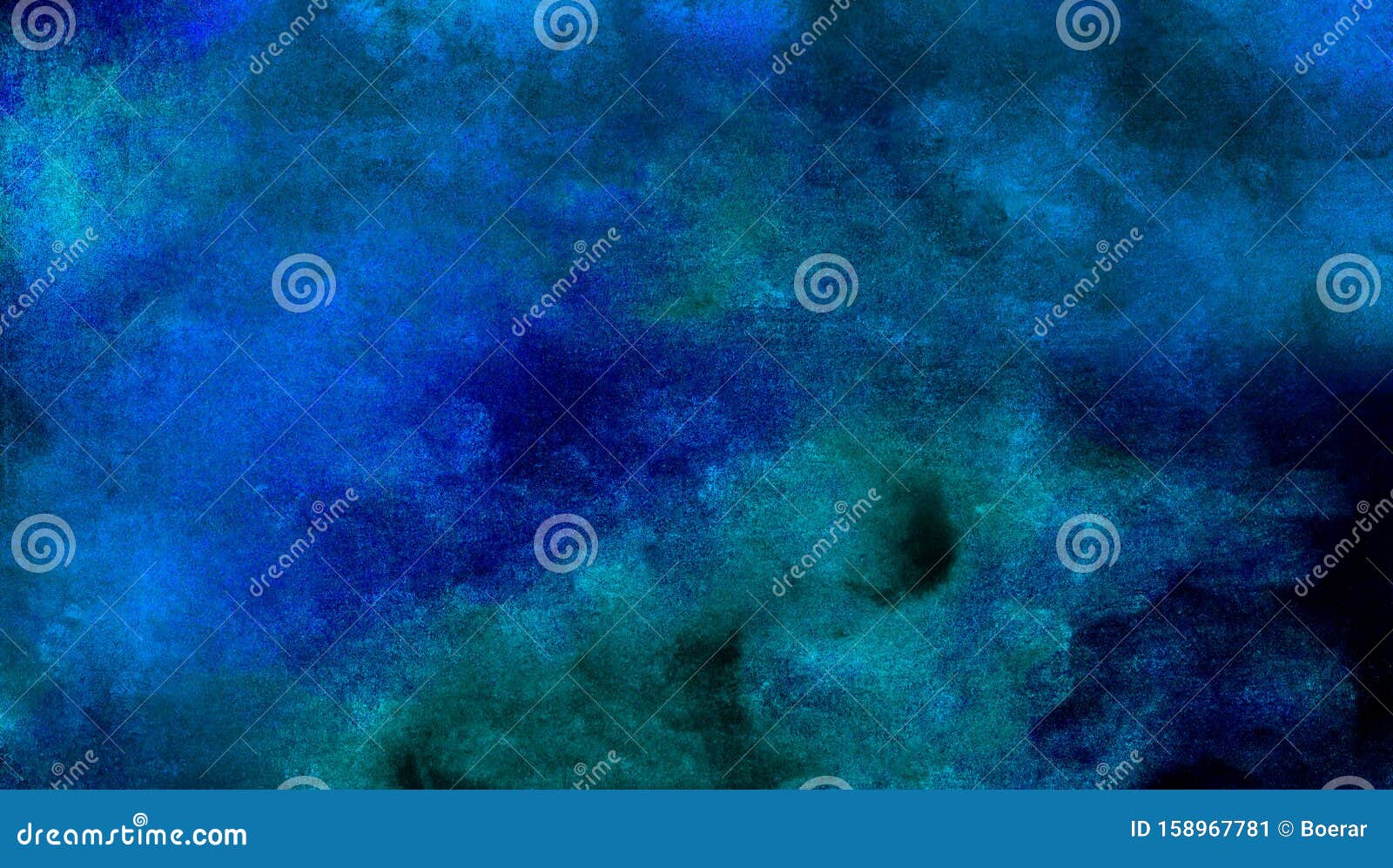 黑纸上深暗发光的蓝色霓虹水彩插图创造性闪电夜空和雷声背景库存例证 插画包括有