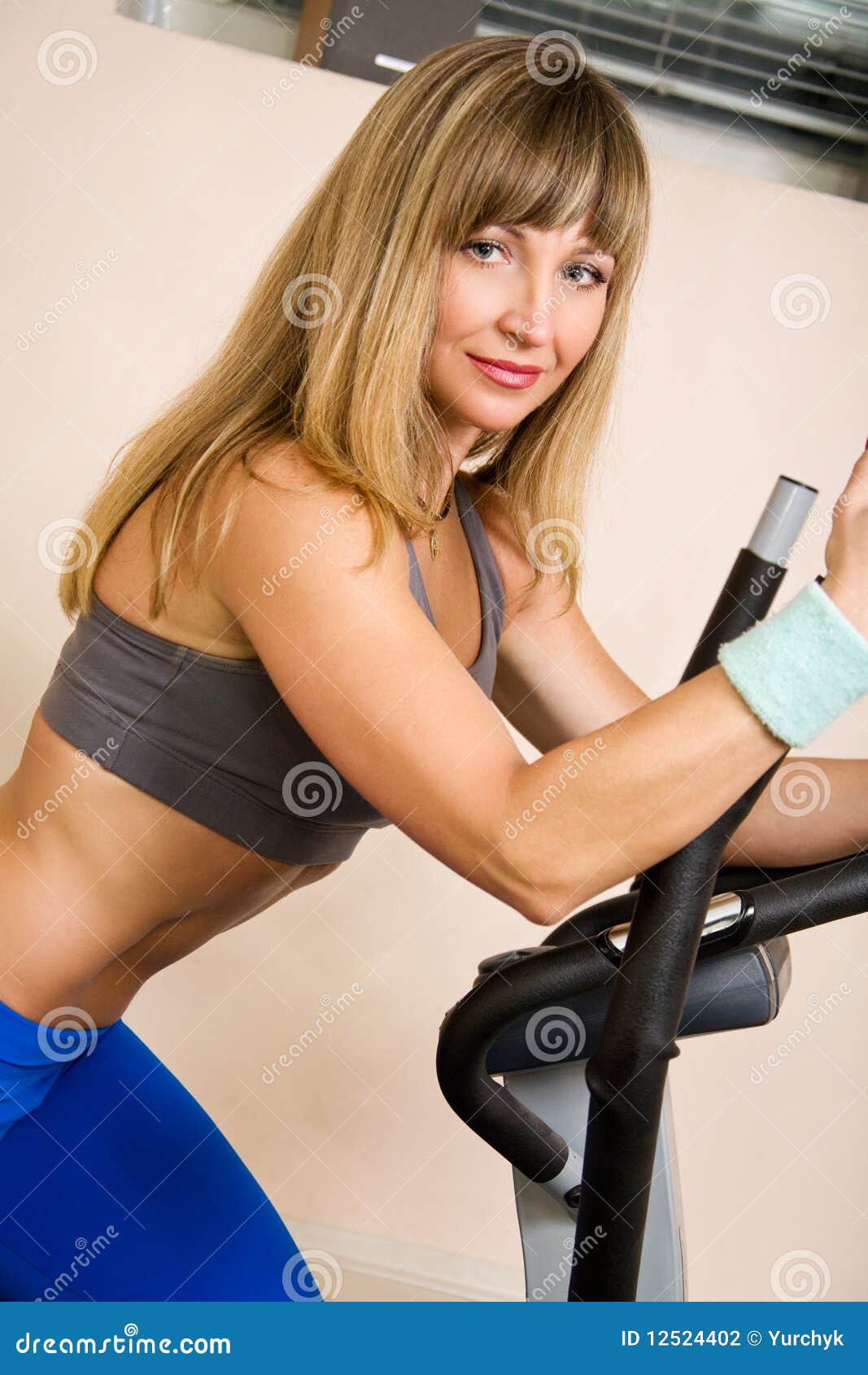 Blonde Exercising 110