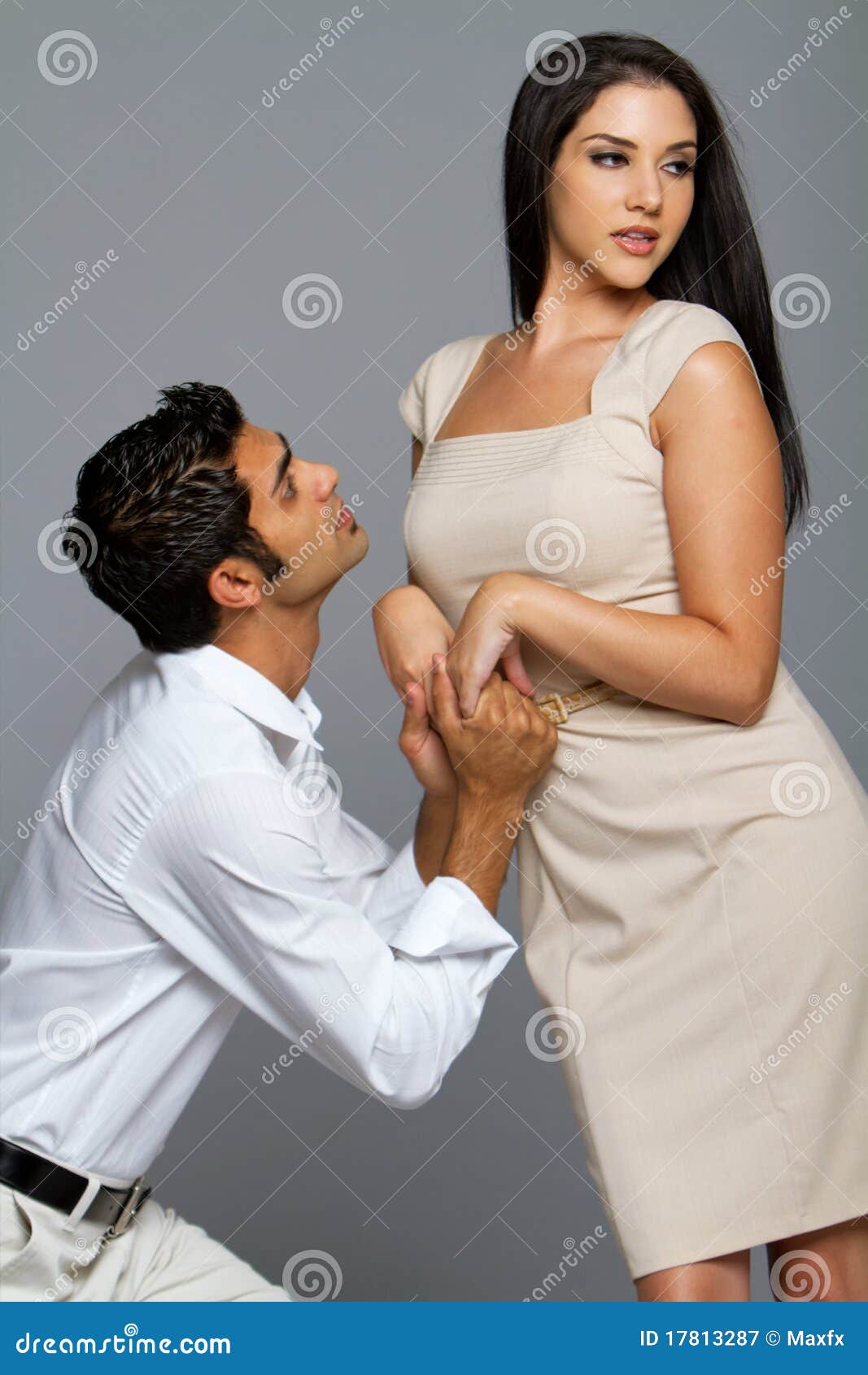 Ethnic Couple In Love Royalty Free Stock Photography 