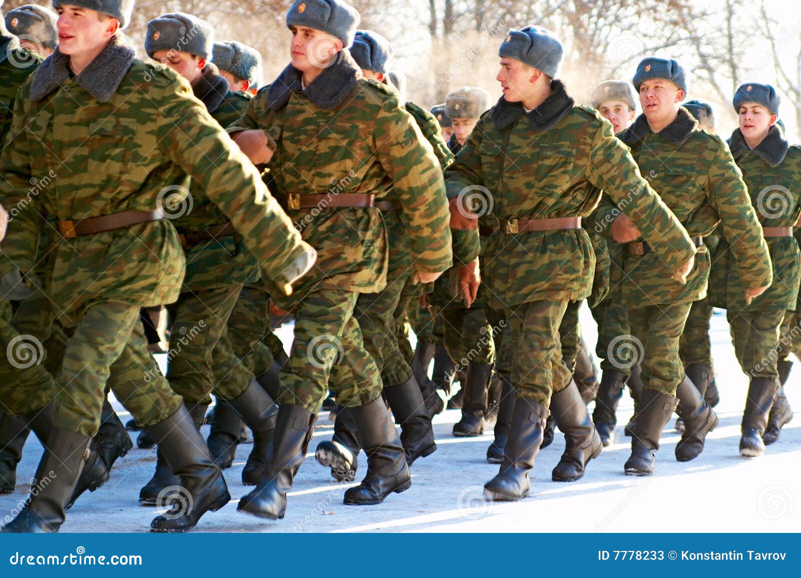 09.01.2009 Russland, Ostrogozhsk, Militäreid, russische Armee