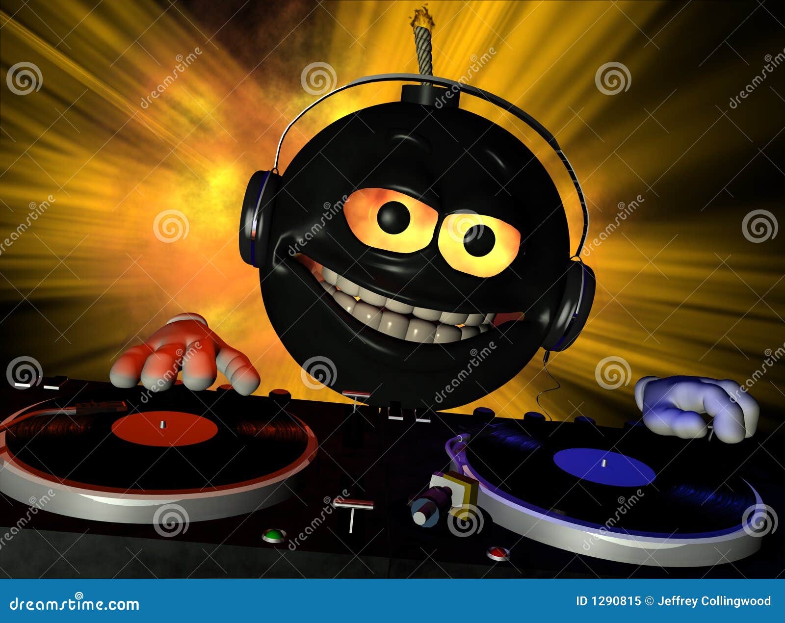 1 Bomba Dj Illyustraciya Shtoka Illyustracii Naschityvayushej Bomba 1290815