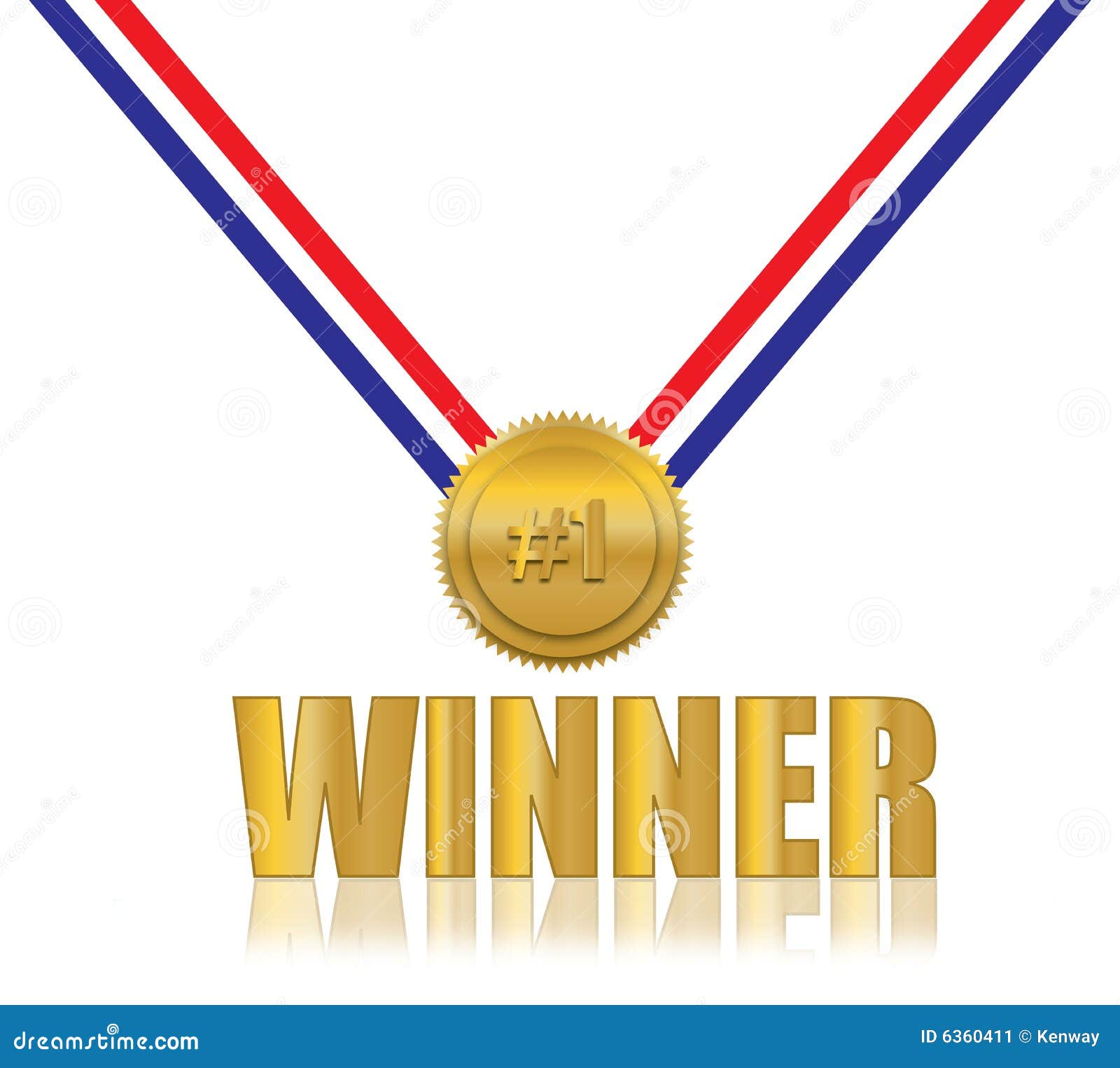 #1 Winner Award Stock Image - Image: 6360411