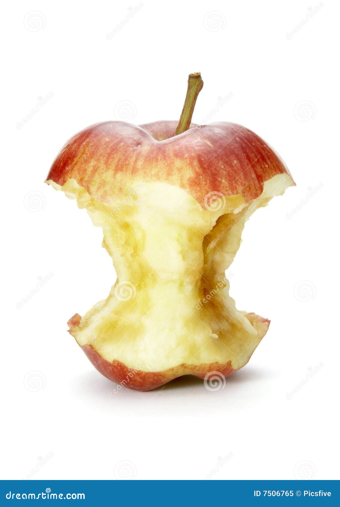 Съеденное яблоко