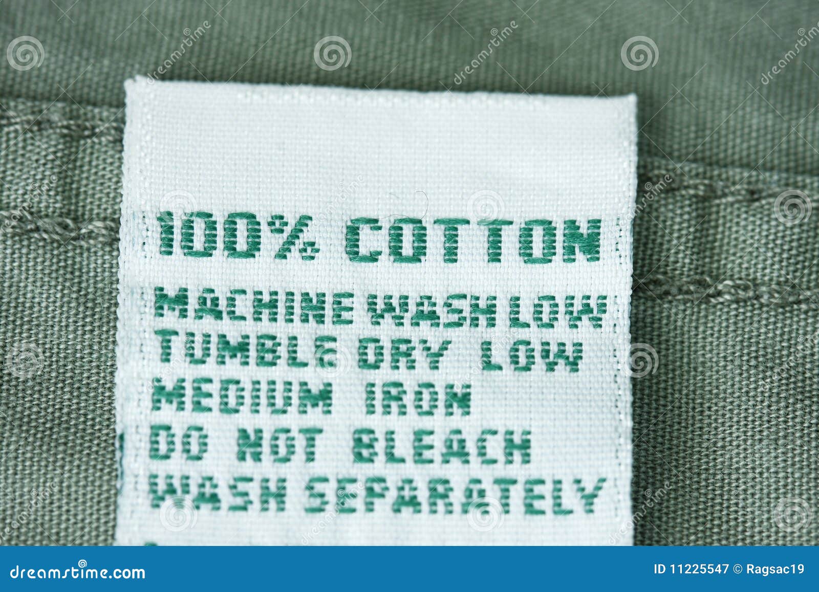 100 Cotton label stock image. Image of close, composition - 11225547