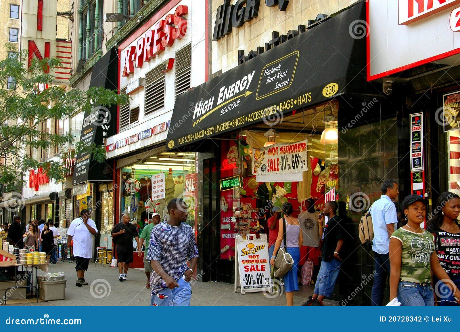 shoe stores 125th street harlem