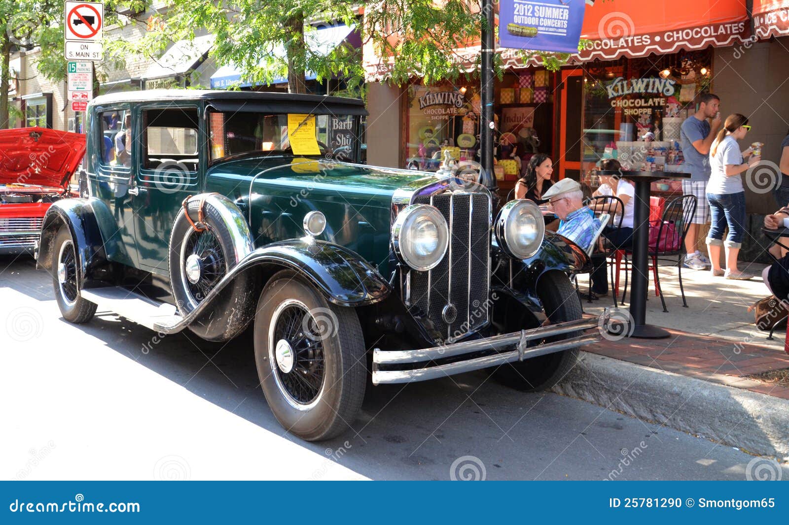 1919 Franklin Air Cooled Classic Car Editorial Image Image of