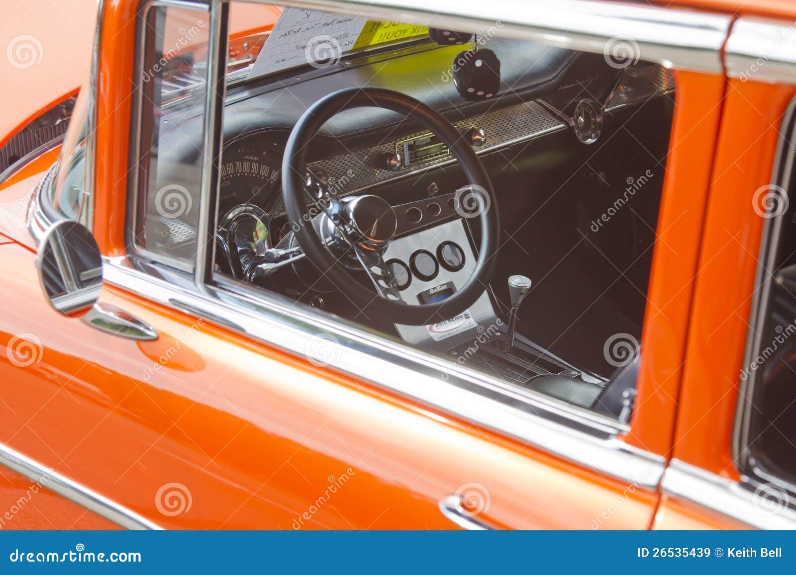 1955 Chevy Delray Interior Editorial Stock Image Image Of