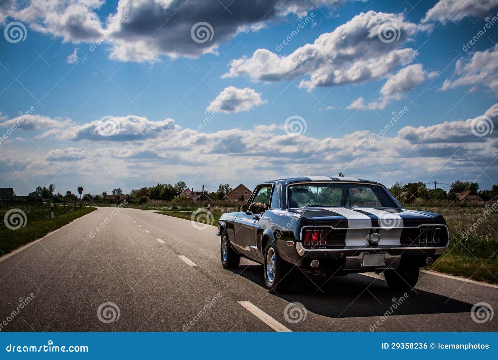 1967 ford mustang drive by