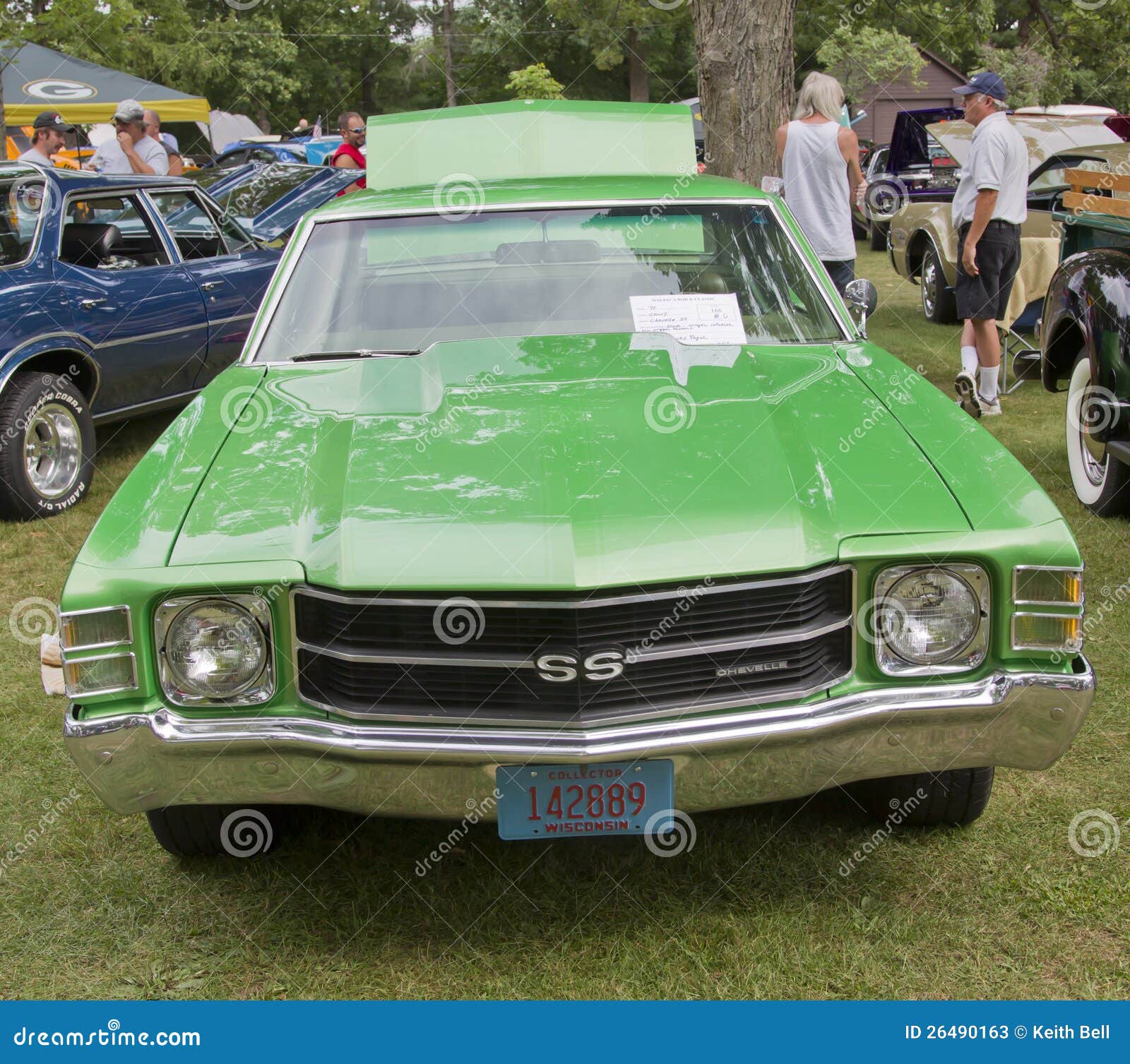 1971 Chevy Chevelle SS Front View Editorial Stock Photo Image of
