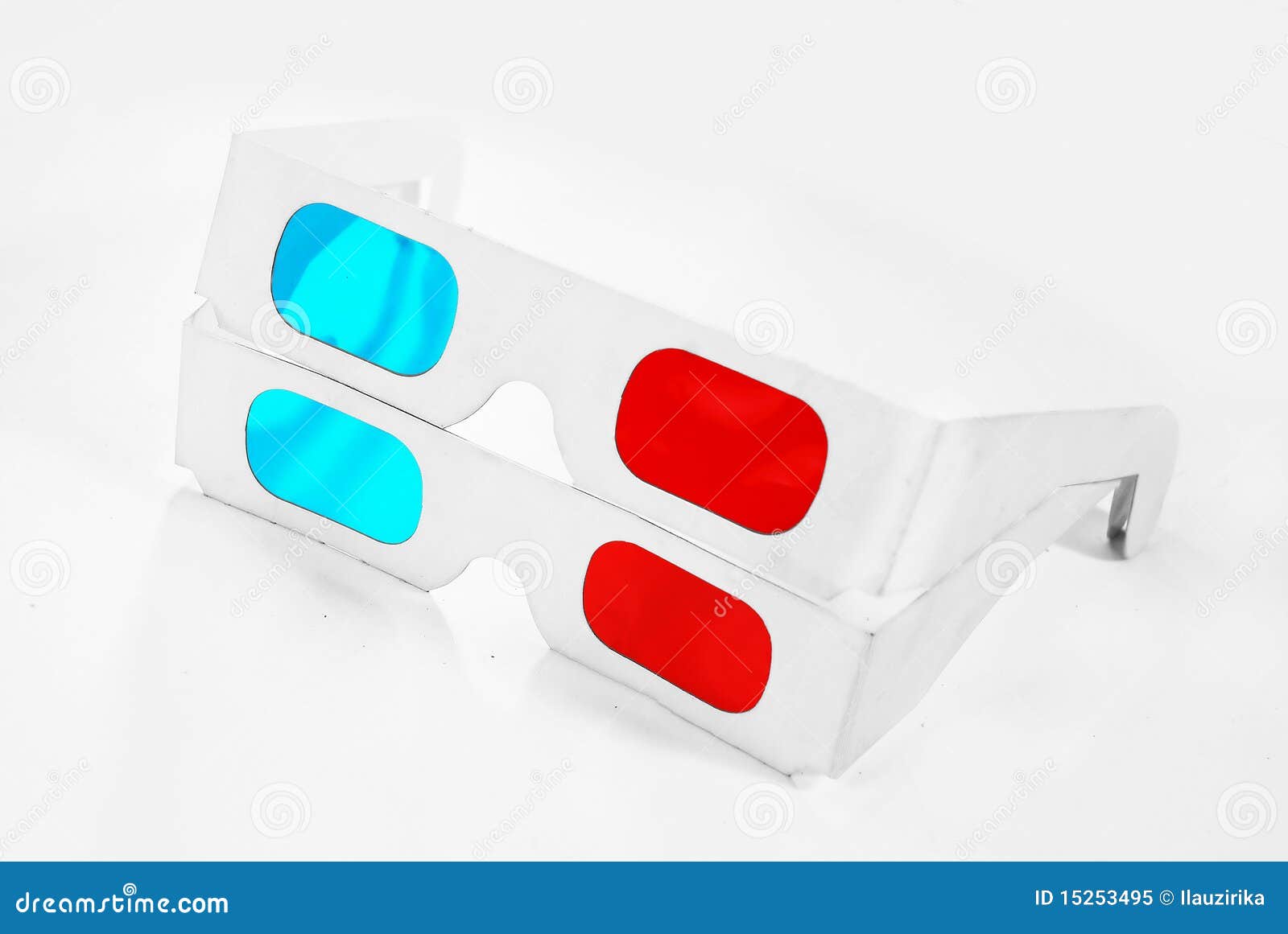 2 3d glasses stock image. Image of movies, blue, depth 15253495