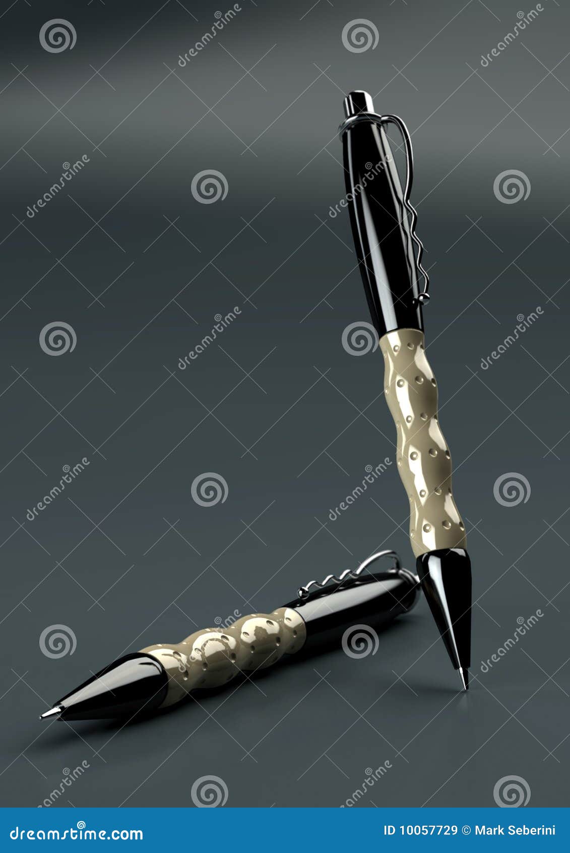 2 executive style pens