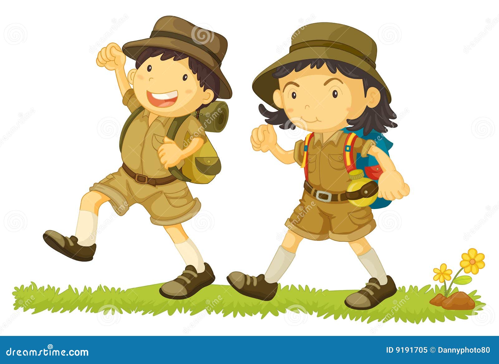 family hiking clipart - photo #12