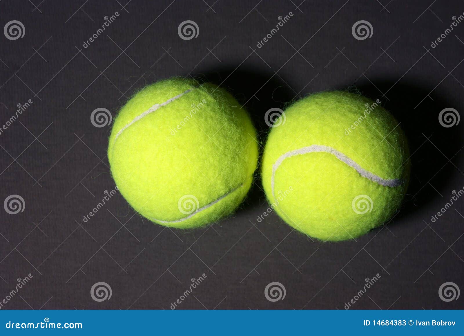 2 tennis balls stock image. Image of sphere, object, competitive 14684383