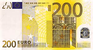 200 Euro Obraz Obraz 82986553 200 Euro Obraz Obraz 82986553