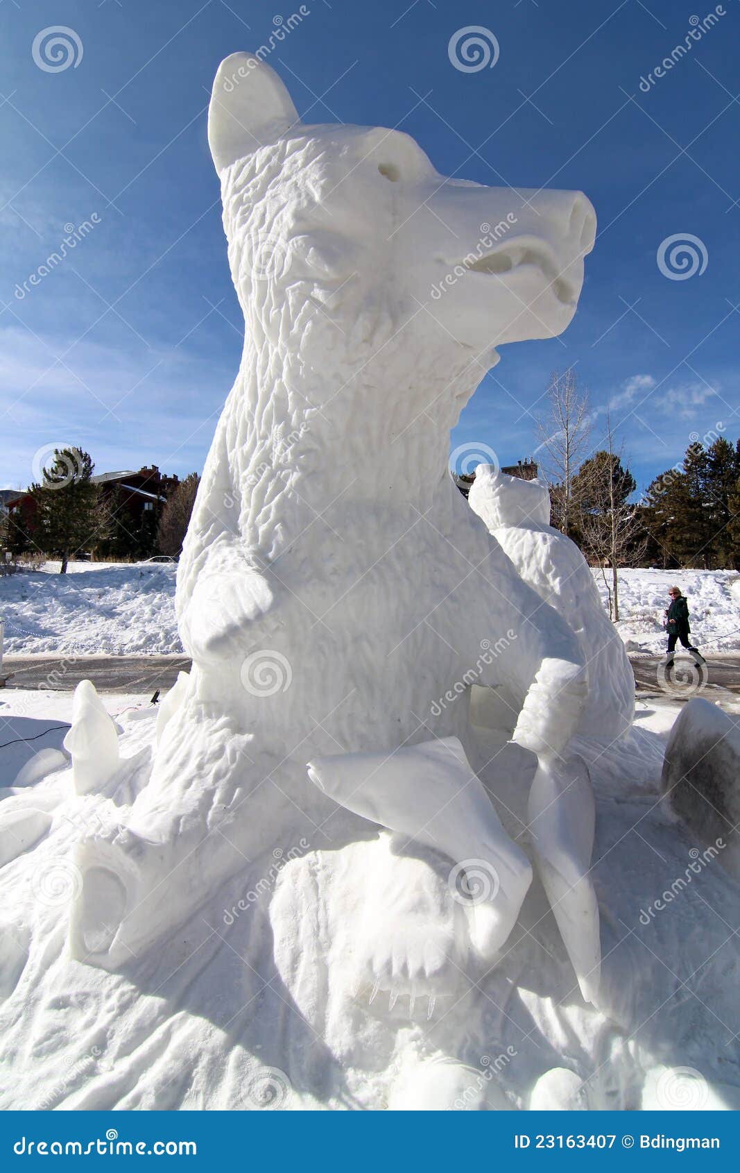 2012 Breckenridge Snow Sculpture Competition Editorial Photography
