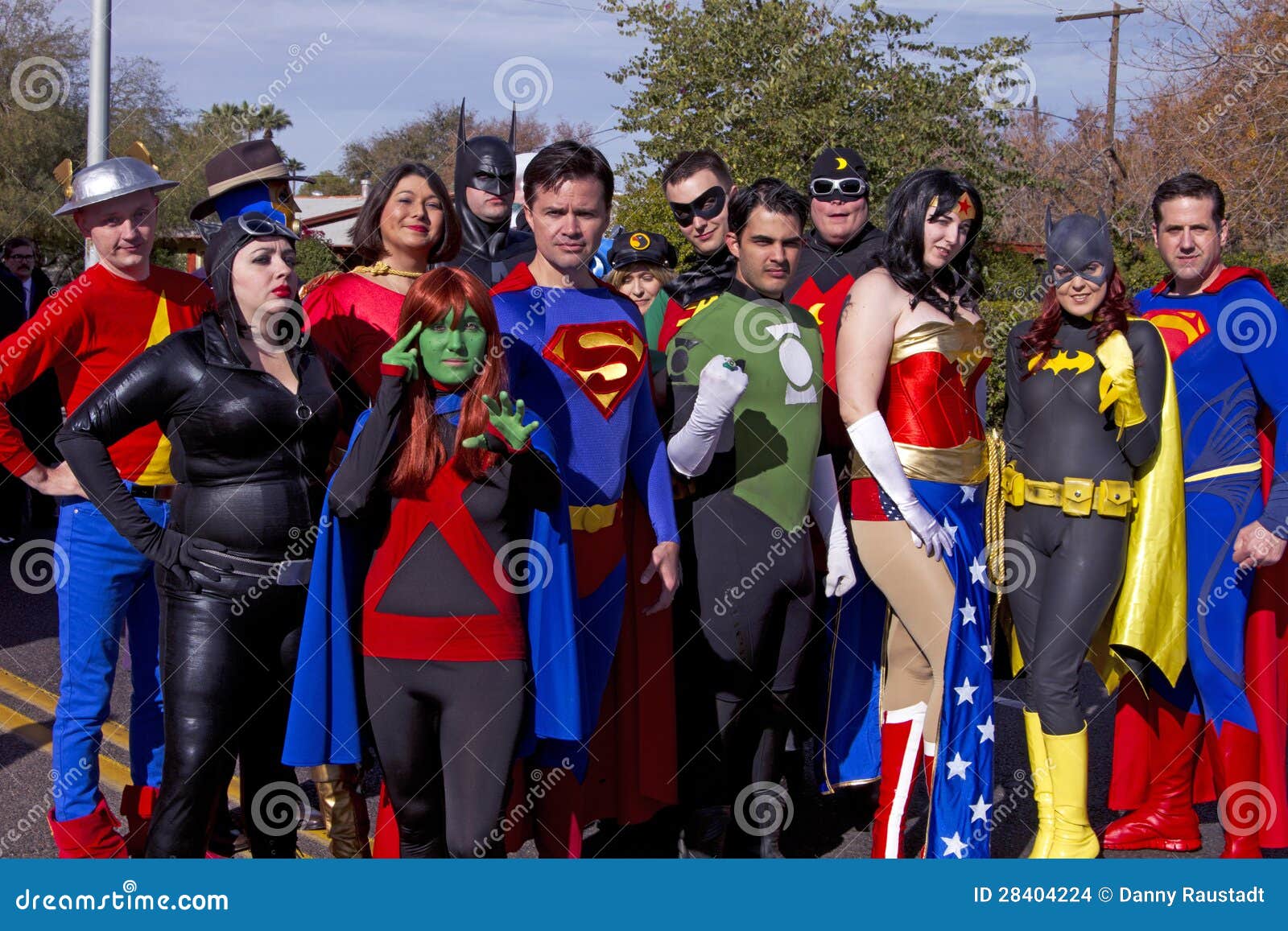 2012 Fiesta Bowl Parade Super Heroes Editorial Stock Image - Image of comic, event ...