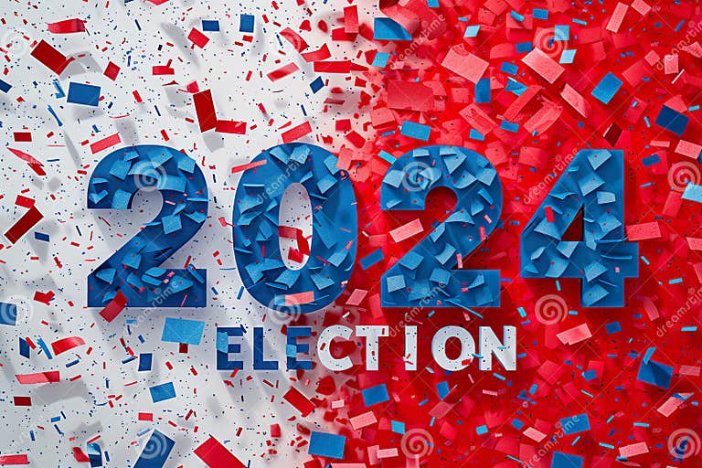 2024 ELECTION Text. United States Presidential Election Background