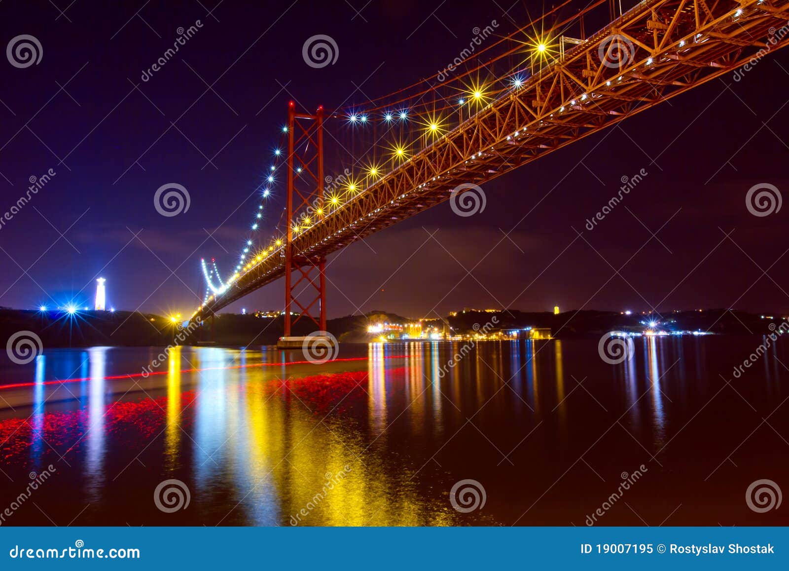 the 25 de abril bridge in lisbon