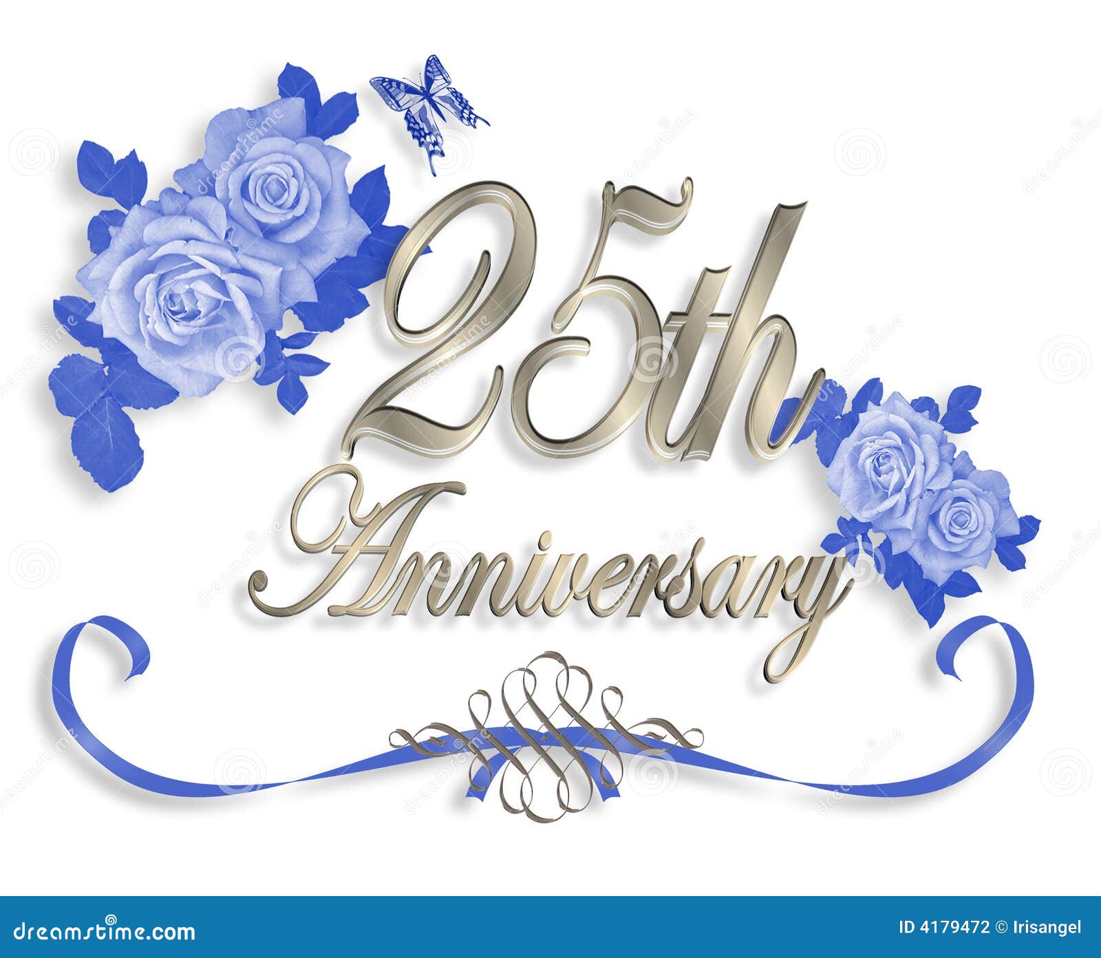 25th Wedding Anniversary Stock Illustrations – 1,471 25th Wedding ...