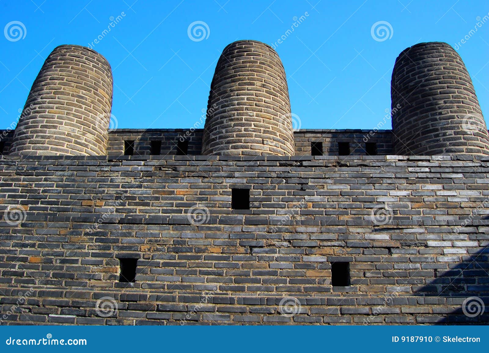 3 chimney in hwaseong fortress,suwon,