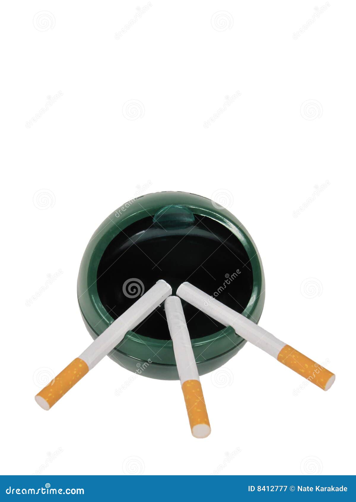 3 Cigarettes in ashtray stock image. Image of ashtray 8412777