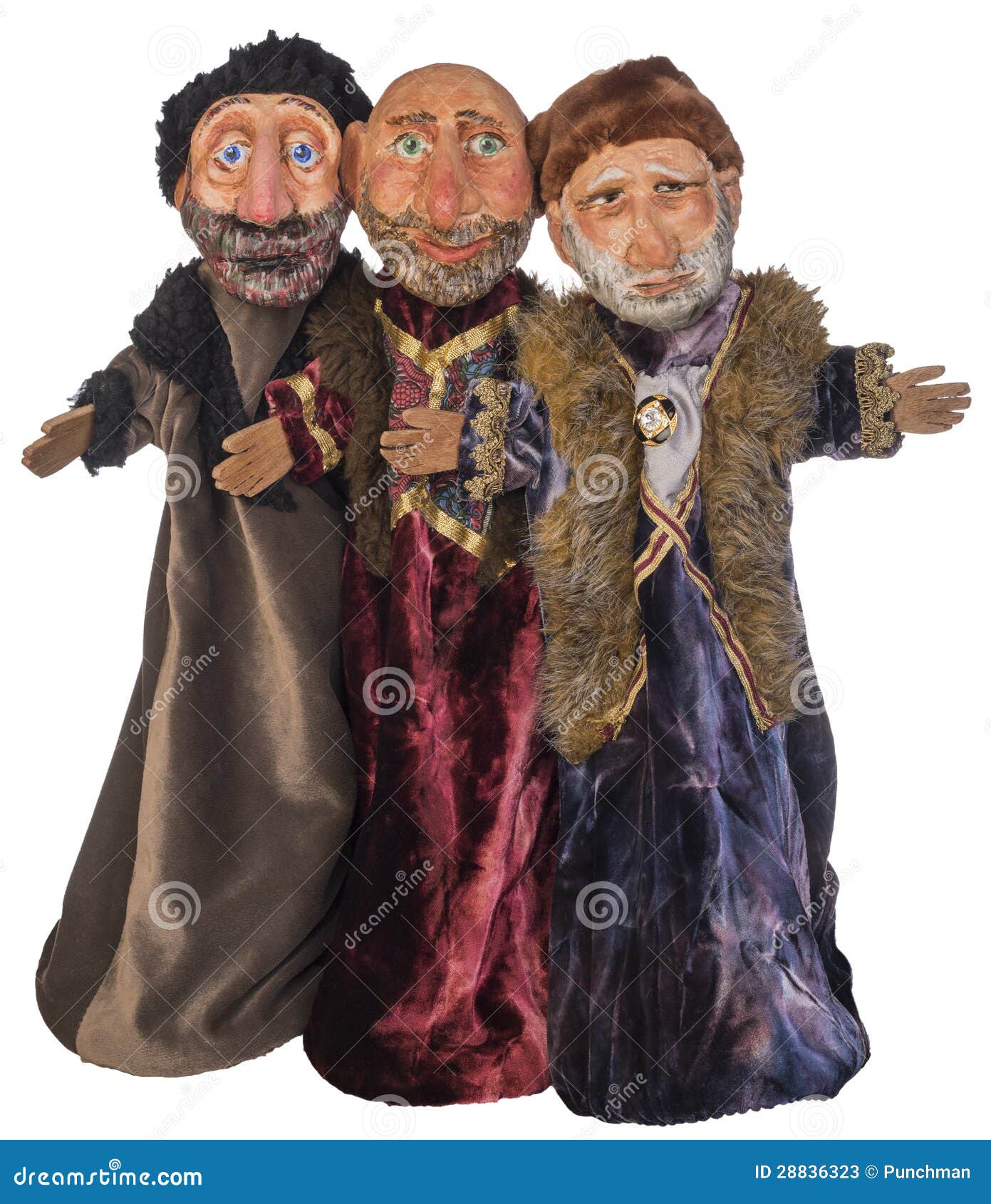 3 Old Russian Men Puppets Stock Photos Image 28836323