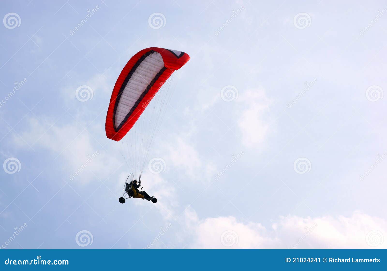 3 wheel motorized parapent