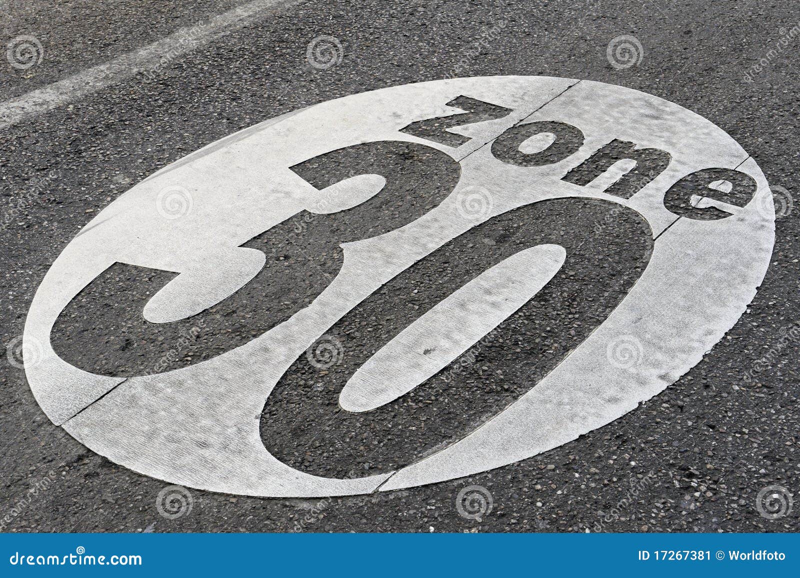 30 speed zone sign stock image. Image of black, signage 17267381