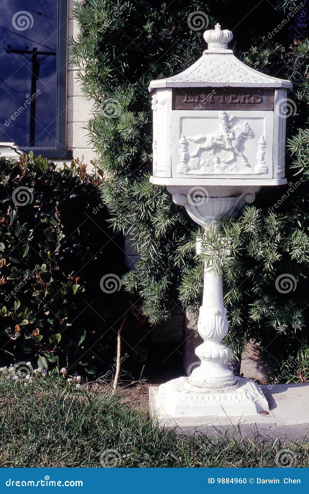 321192 Mail Box, Dana Point, CA Stock Photo Image of horse, mailbox
