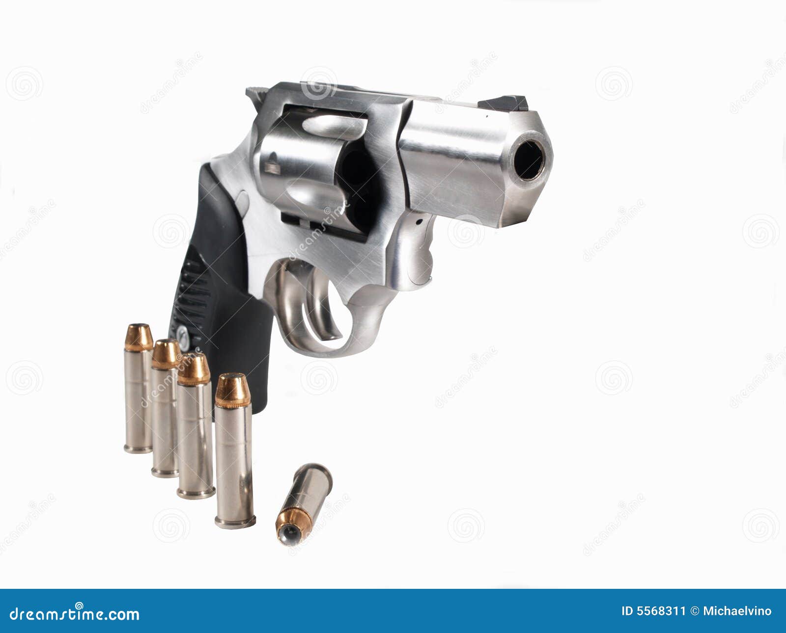 .357 magnum revolver with bullets