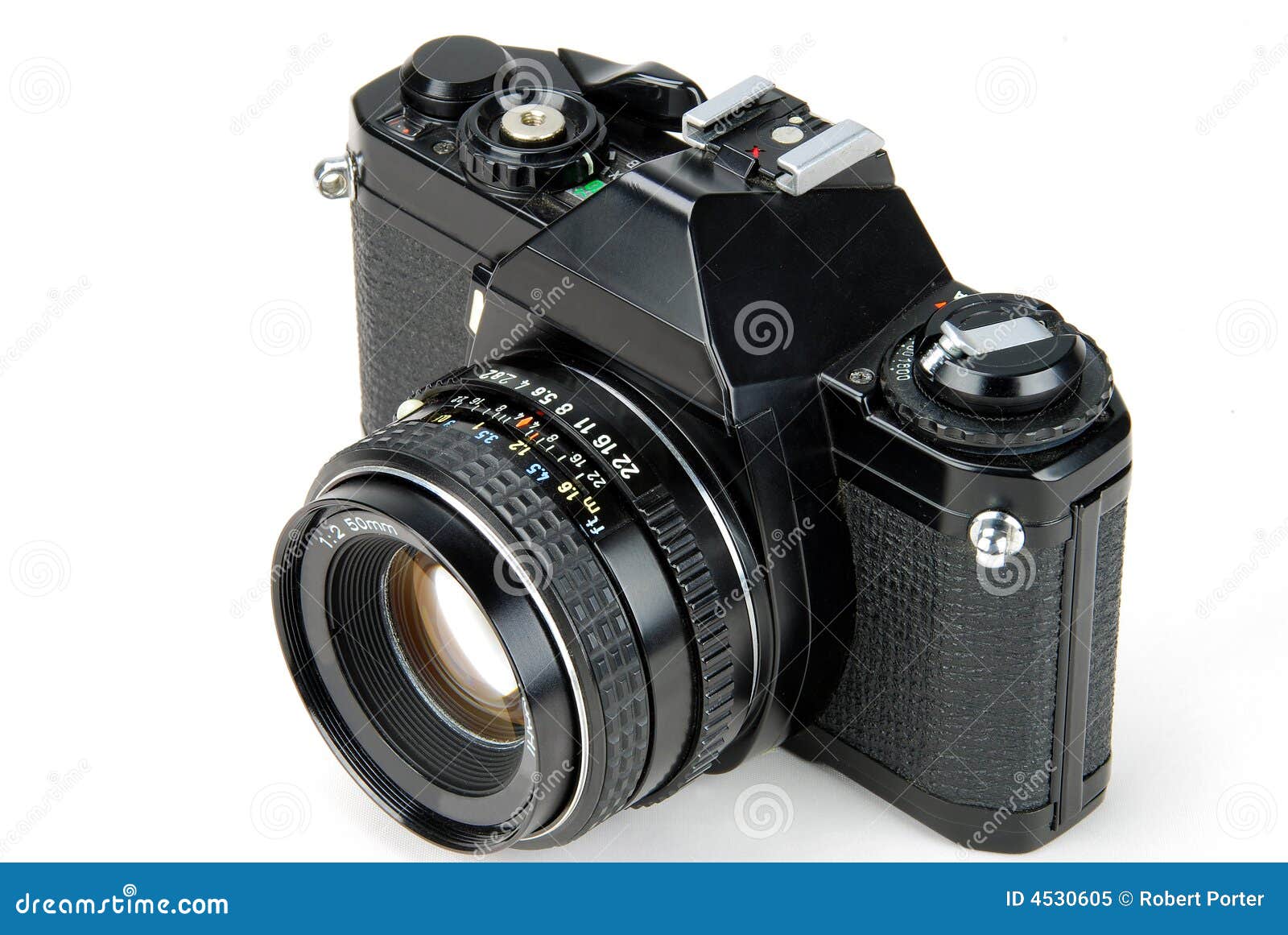 35mm SLR Camera stock image. Image of aperture, capture 4530605