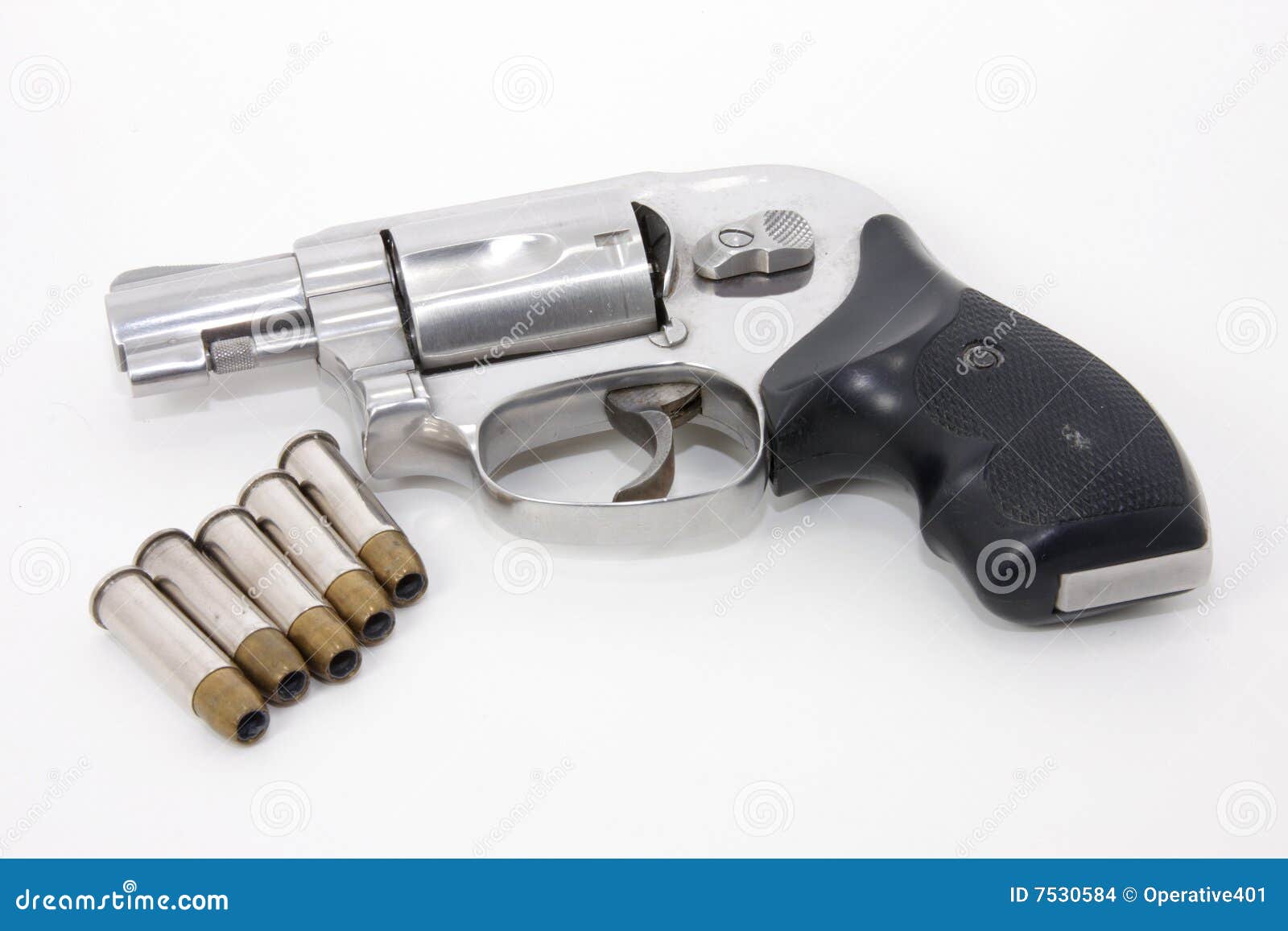 A Classic American Revolver In 38 Special Stock Photo, Picture and Royalty  Free Image. Image 30546724.