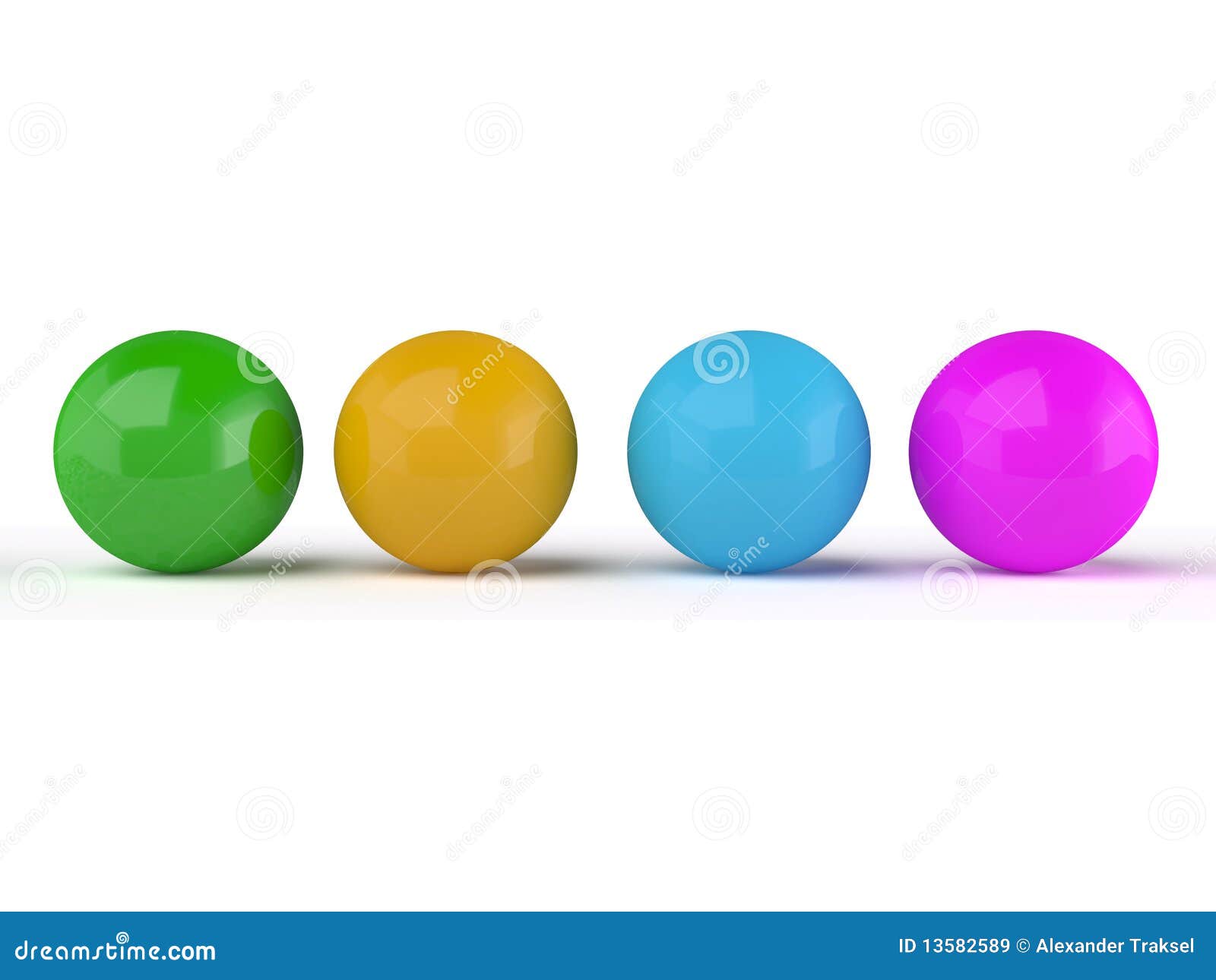 3d balls isolated on white stock illustration. Illustration of plastic ...
