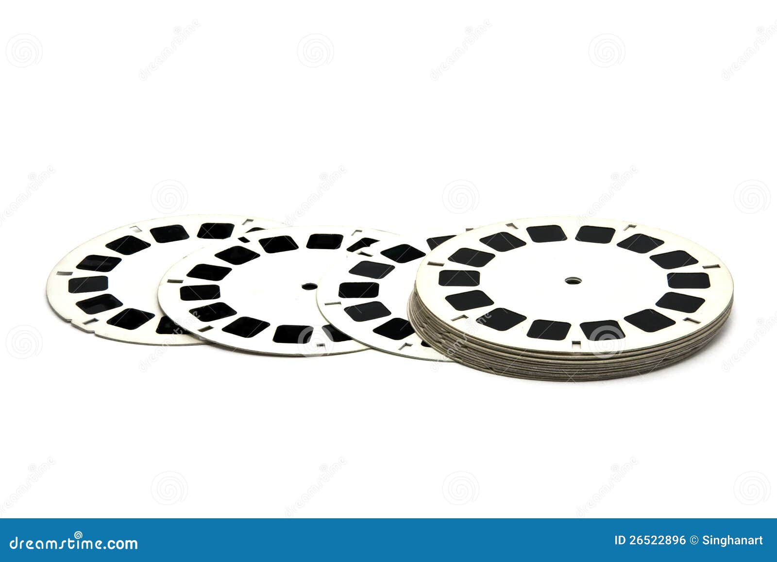 3D film slide reels stock photo. Image of master, retro 26522896