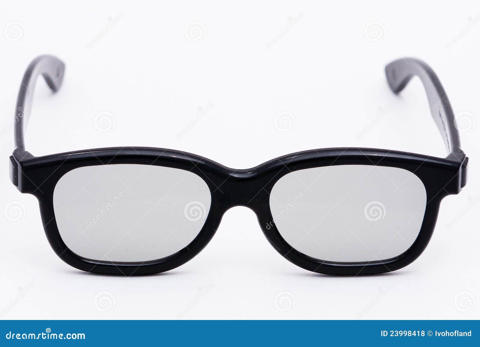 3D Glasses front stock photo. Image of experience, watching - 23998418