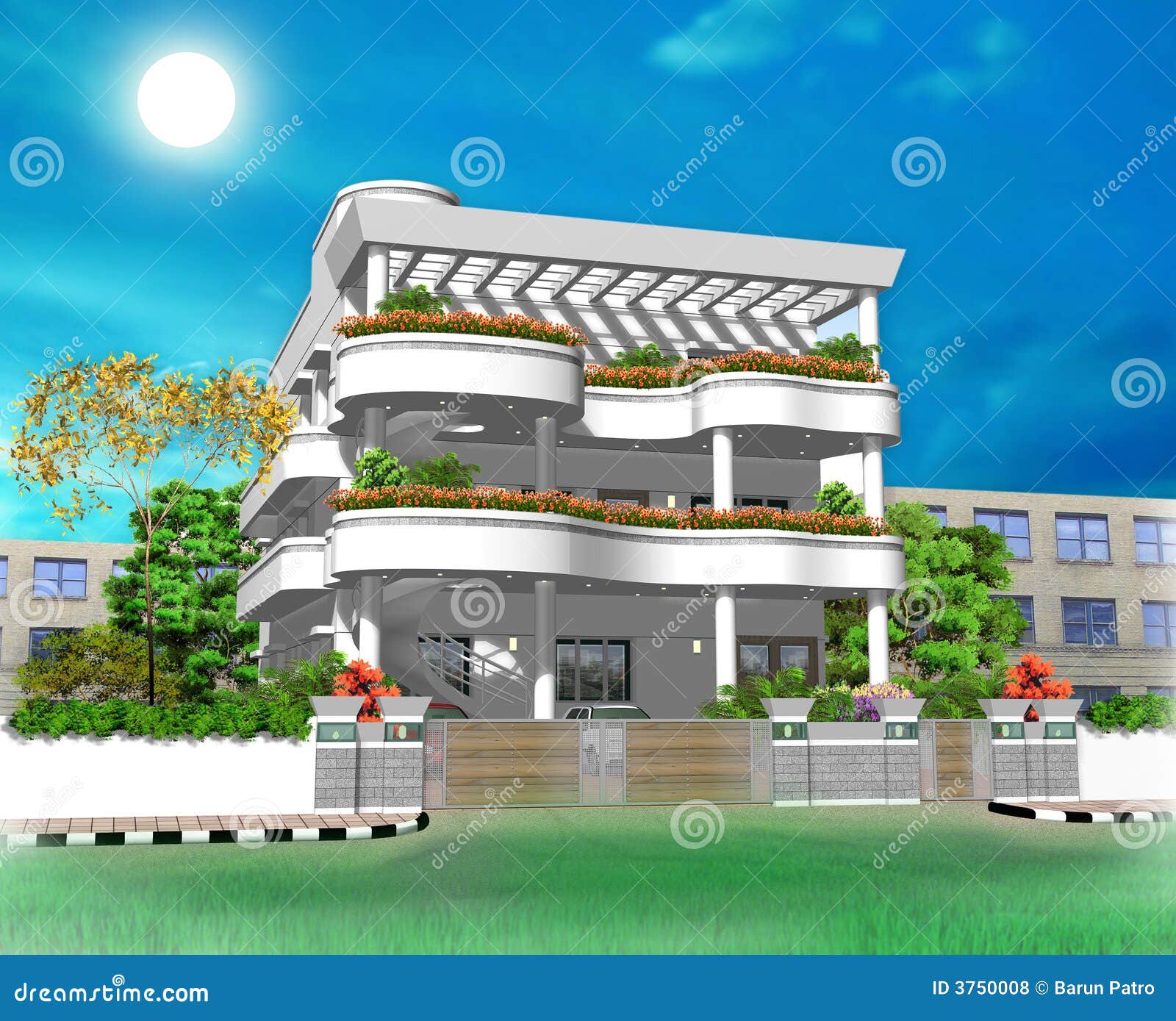 3D House Illustration Royalty Free Stock Photos Image 3D House Illustration Royalty Free Stock Photos Image
