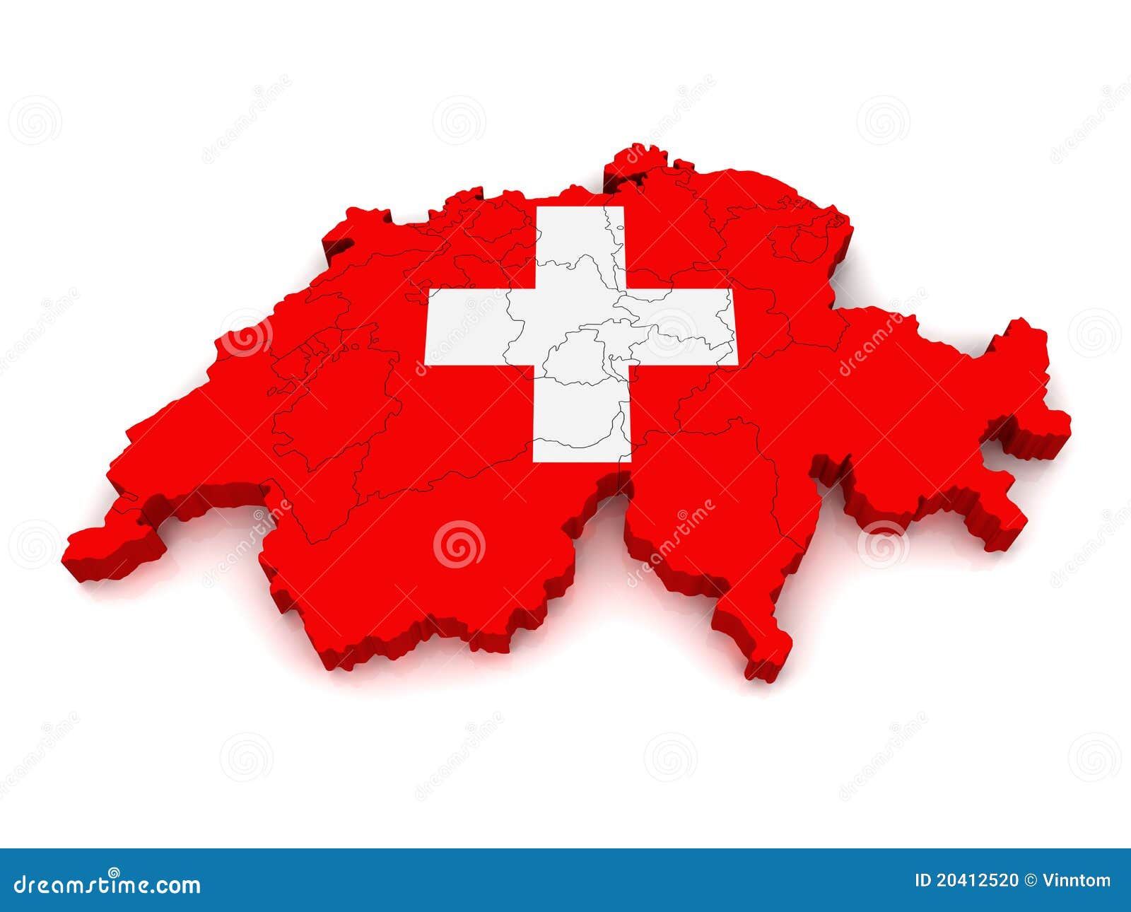 clipart map of switzerland - photo #37