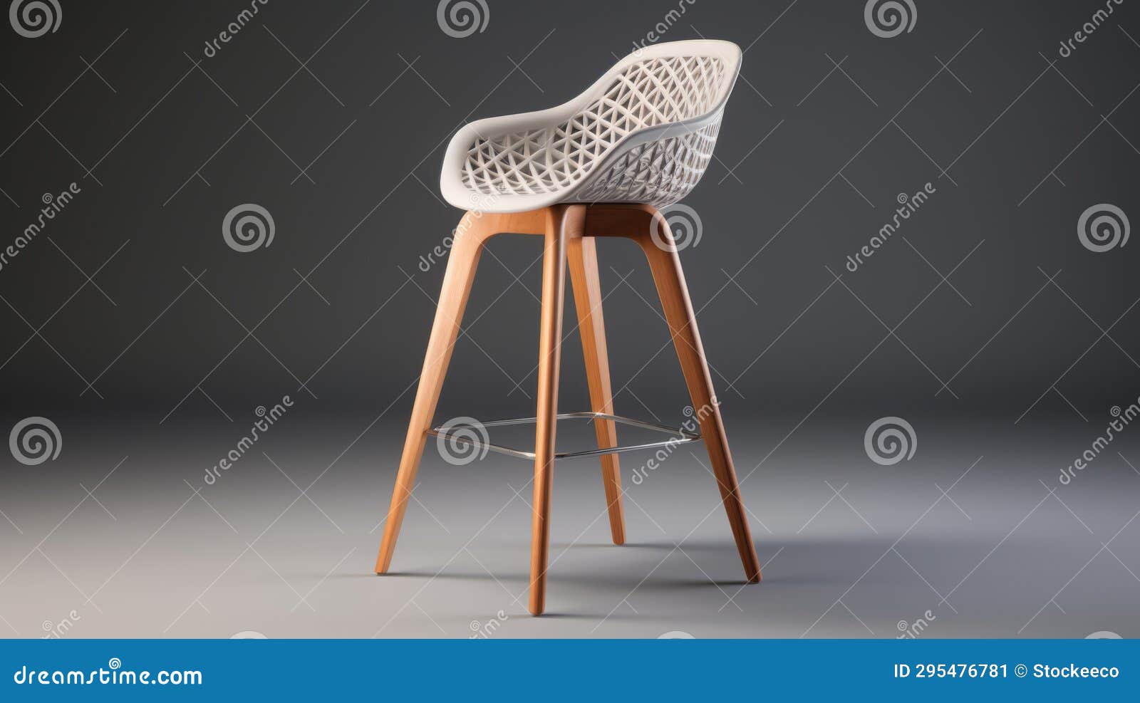 3d model of barstool aaron livius by niossa