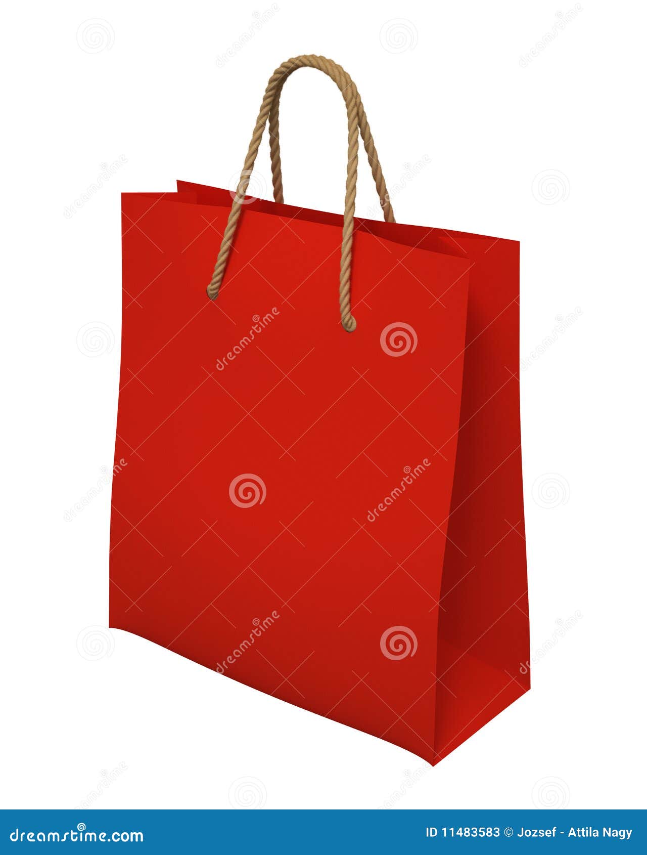 Pink Shopping Bag Blue Background Render Illustration Stock Photo by  ©thayra 552080396