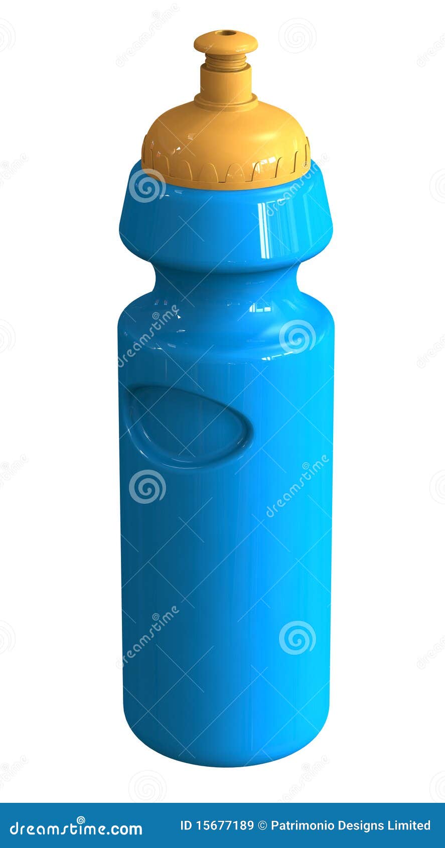 3d Render Sports Drink Bottle Stock Illustration Illustration of