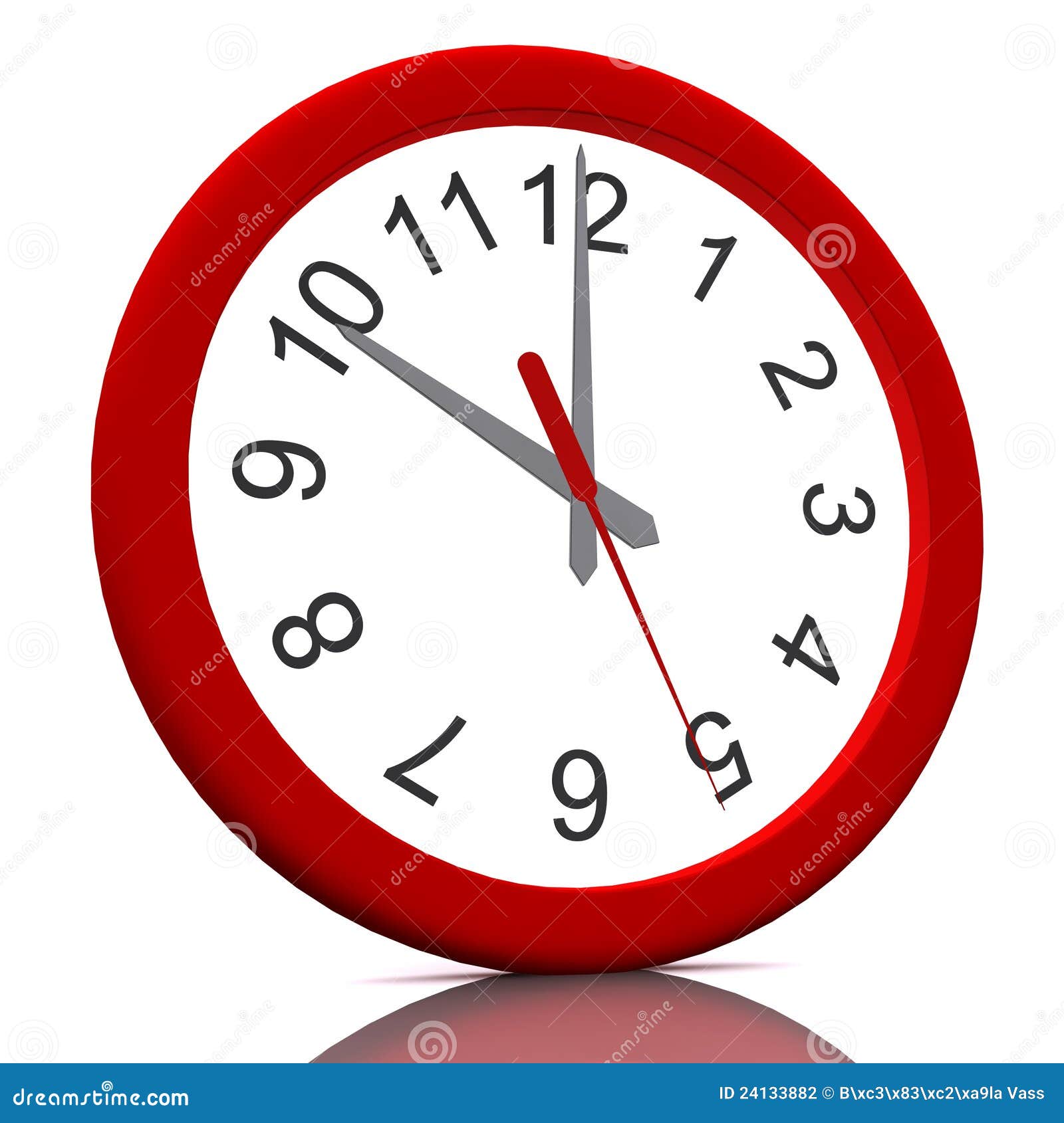 modern digital clock 3d modern digital clock 3d