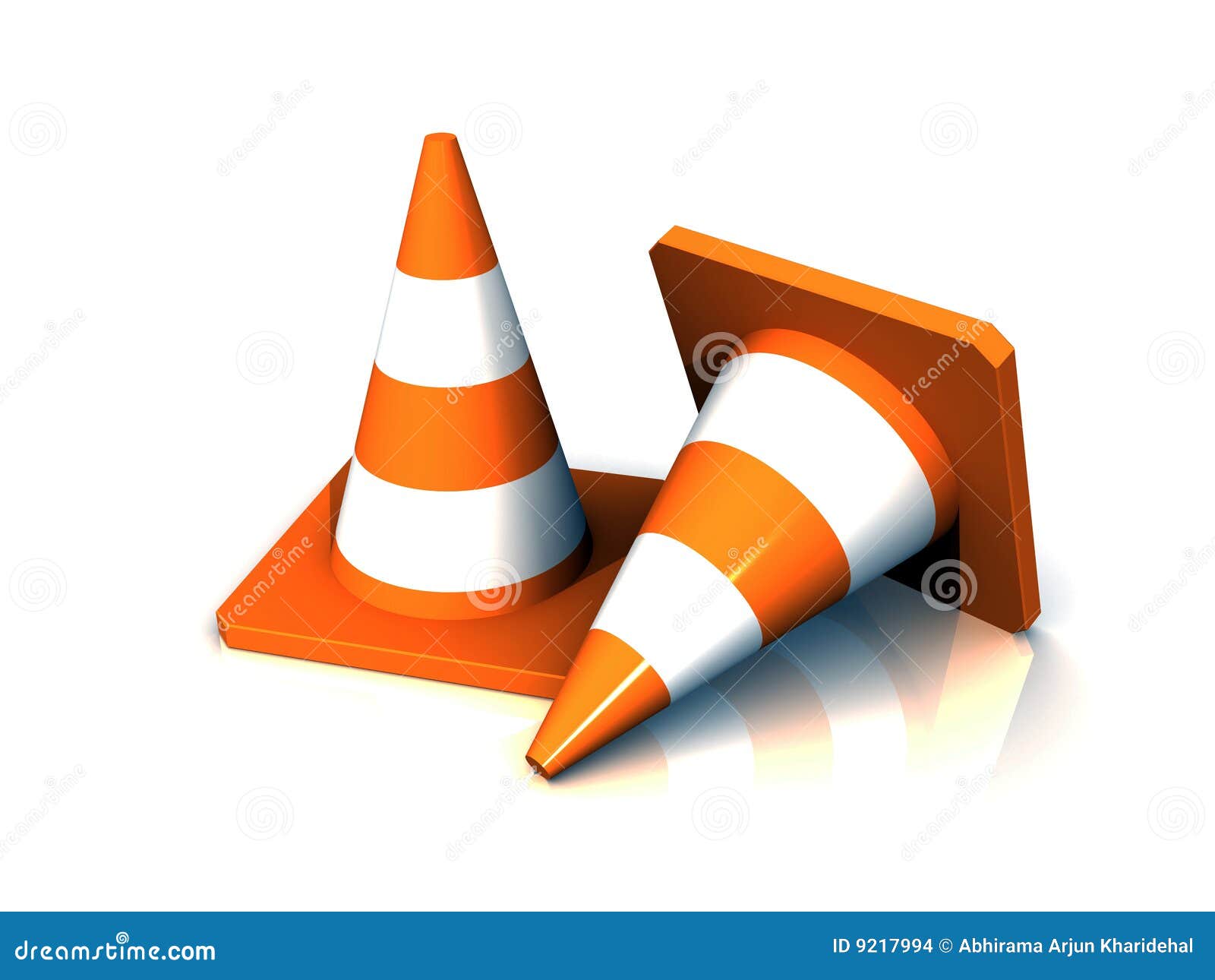 Safety Cones Icon, Cartoon Style Vector Illustration CartoonDealer