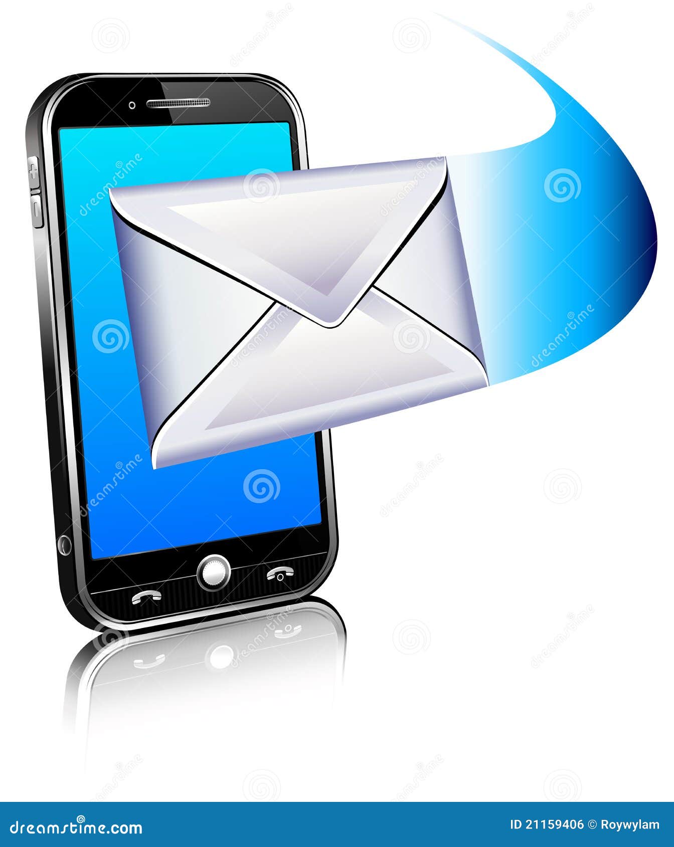 how to send an email on mobile phone
