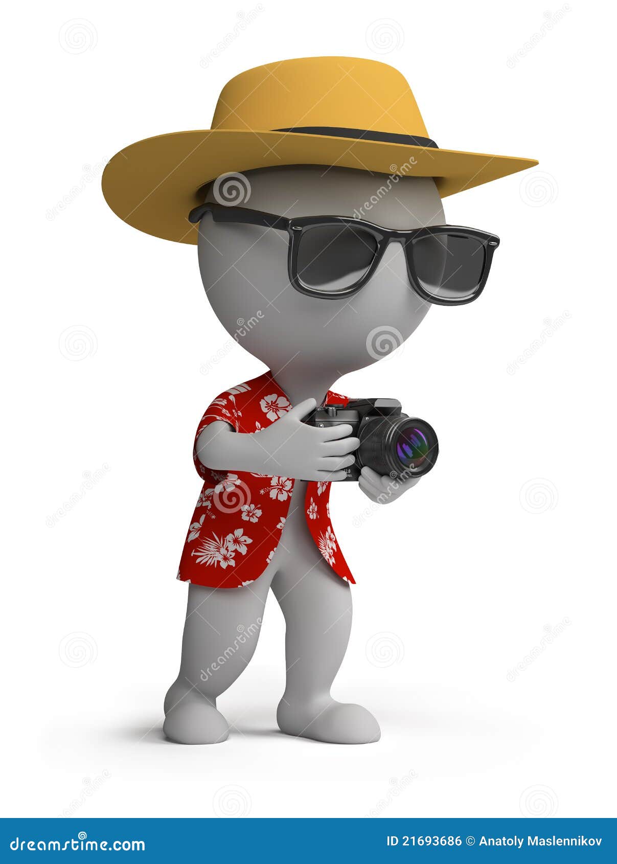 Hawaiian Shirt Man Cliparts, Stock Vector and Royalty Free Hawaiian Shirt  Man Illustrations