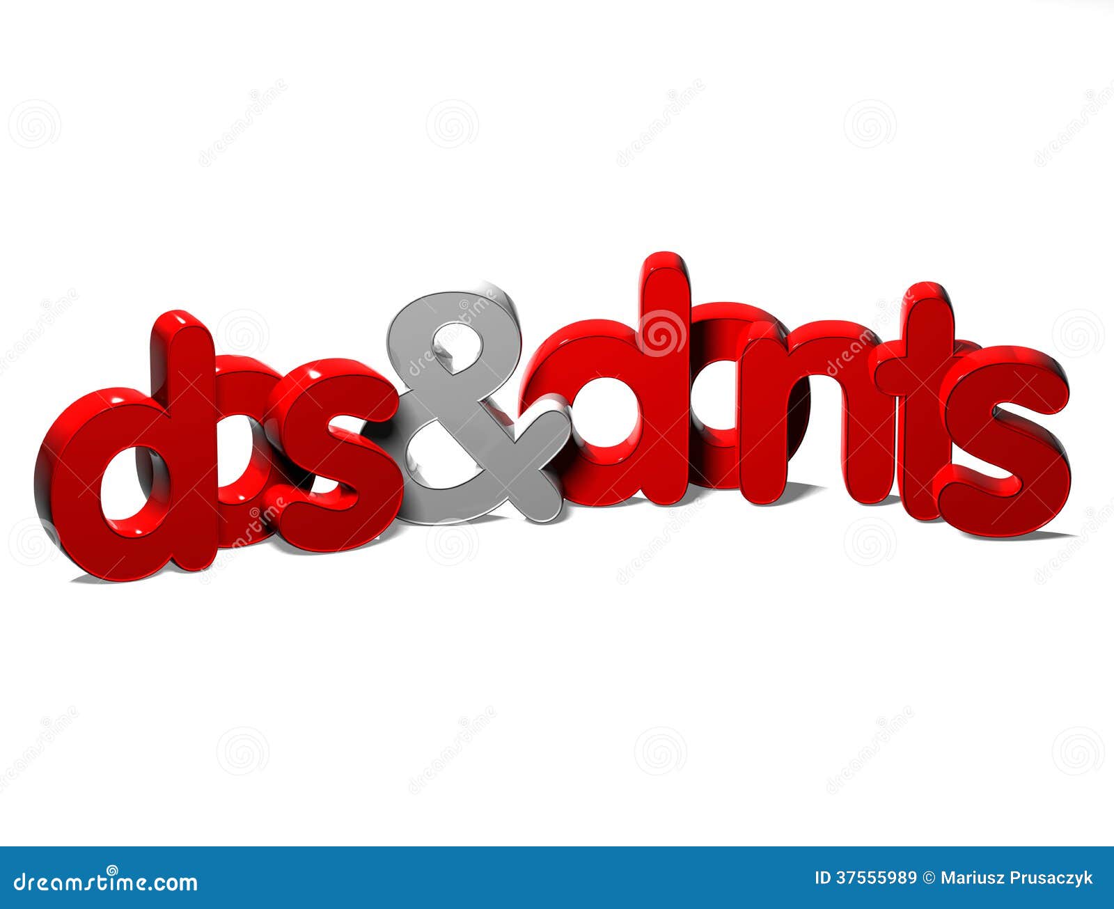 3d word dos and donts on white background