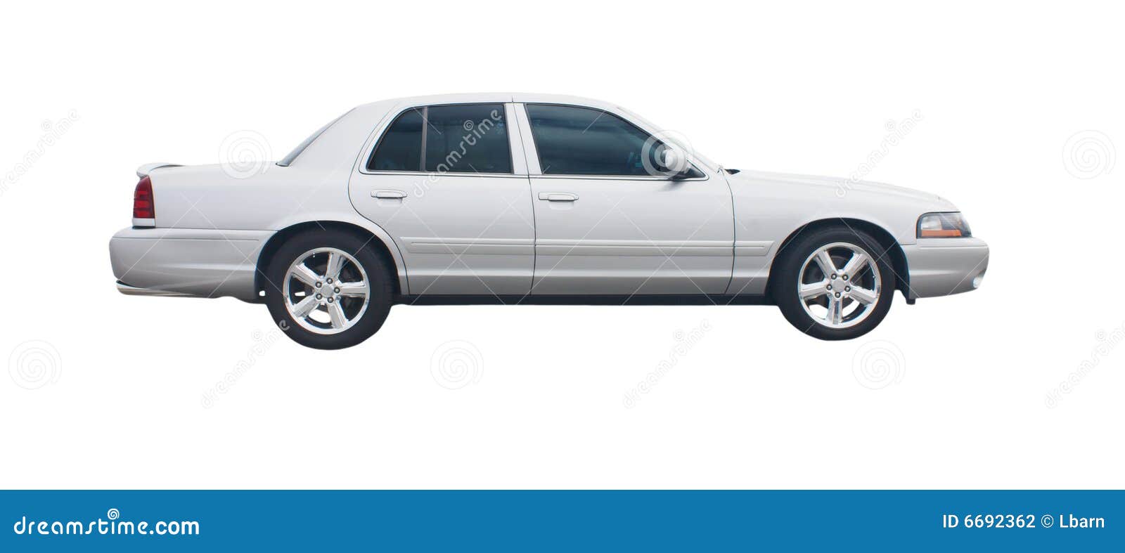 4 door silver sedan stock photo. Image of isolated, door 6692362