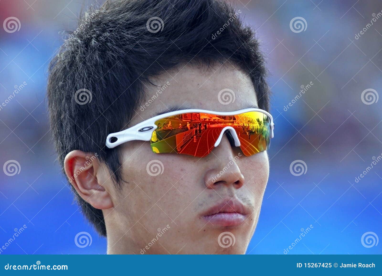 400 Metres Men Korea Park Sunglasses Editorial Image Image of record