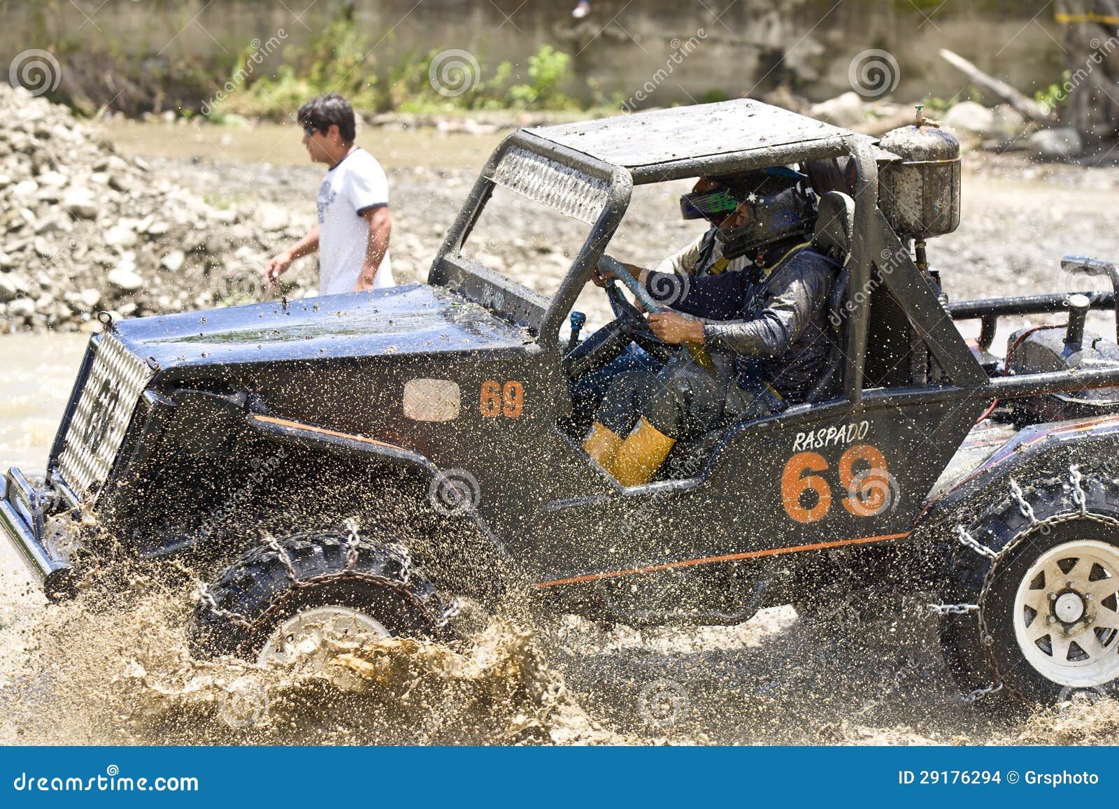 4X4 Racers through Mud in Ecuador Editorial Stock Image Image of road